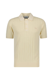 Poloshirt aus Viskosemix - 056-NATUREL CLAIR - Creme