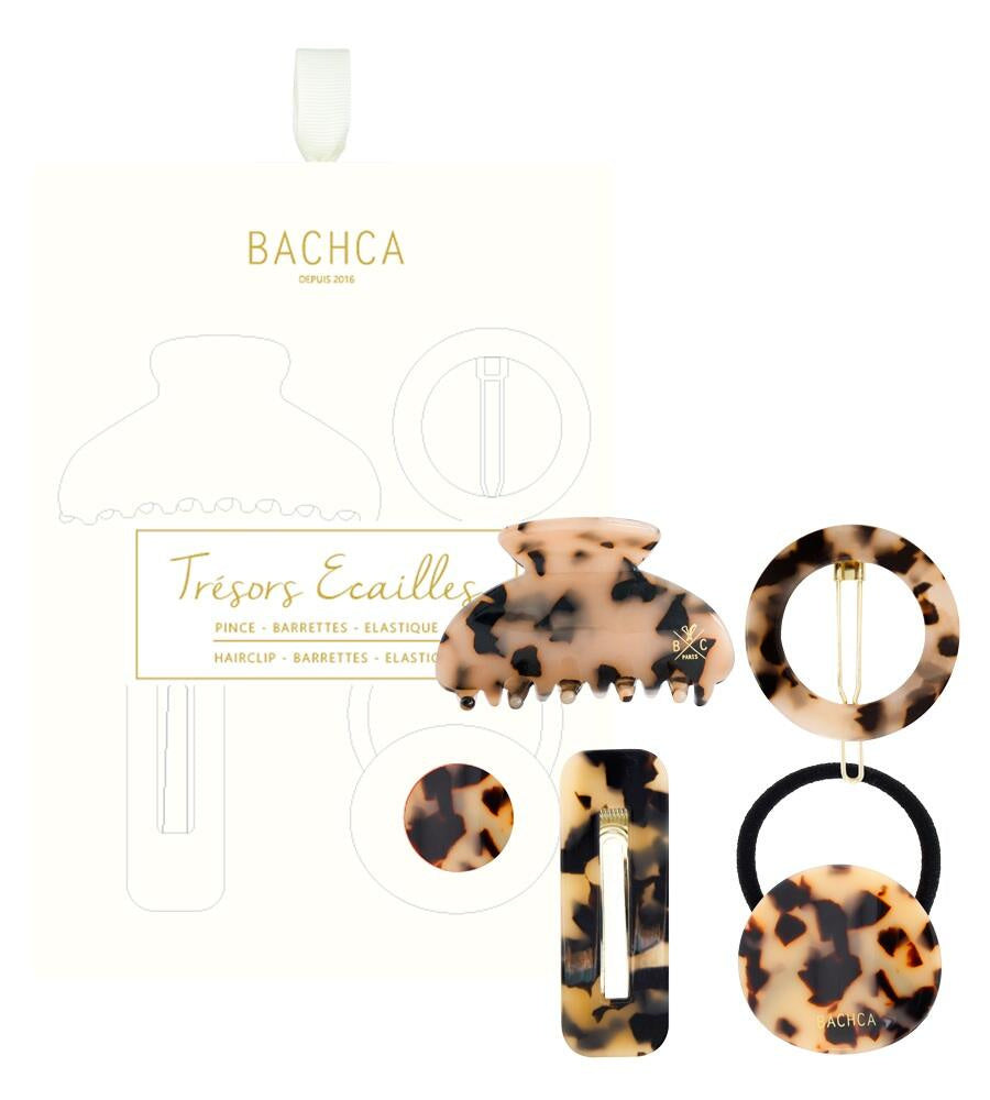 Haaraccessoires-Set TRÉSORS ECAILLE - Braun