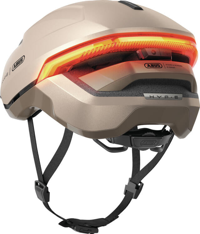Fahrradhelm HYP-E M - --orange - Creme