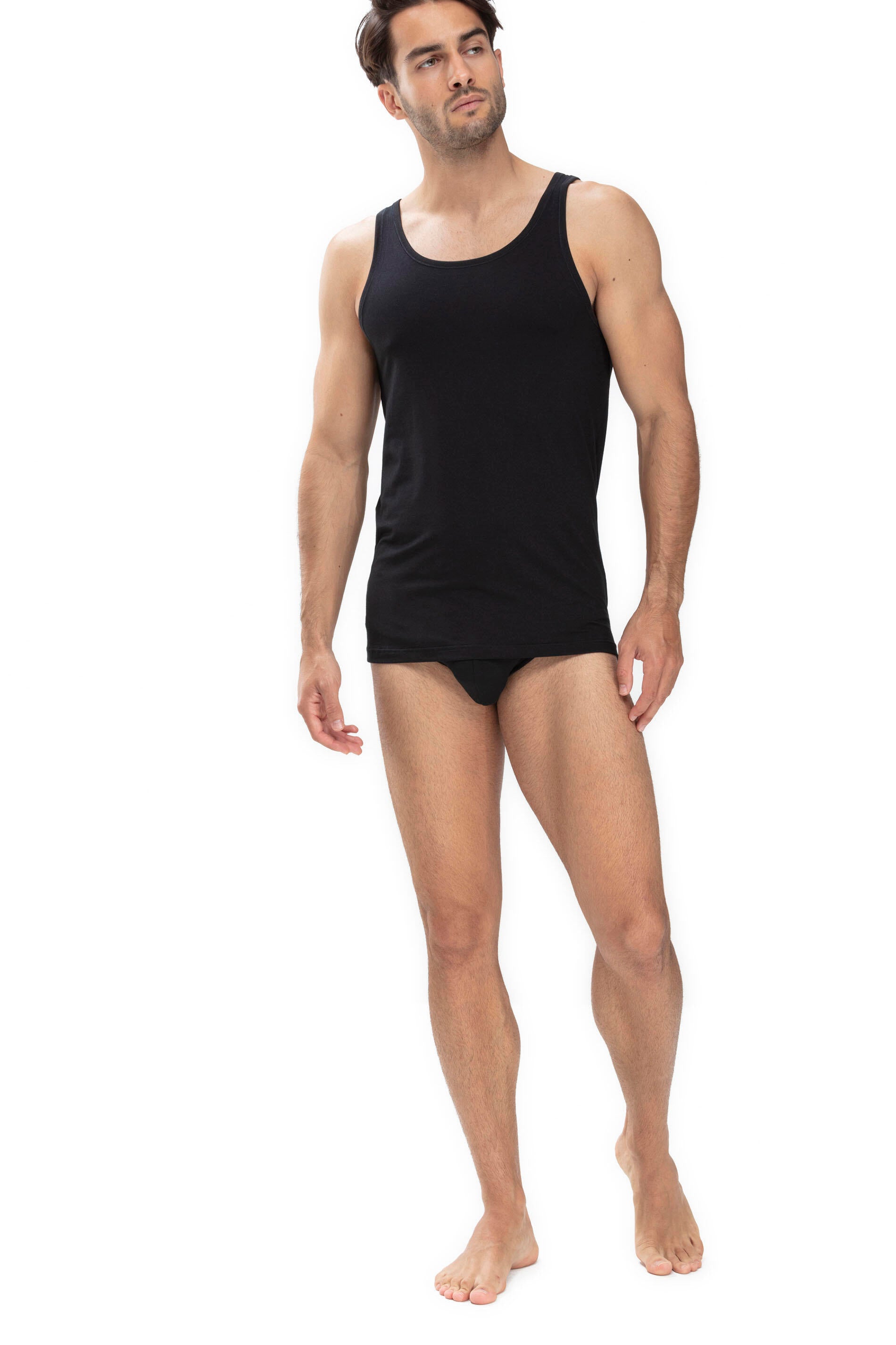 Dry Cotton Hemd - 123-schwarz - Schwarz