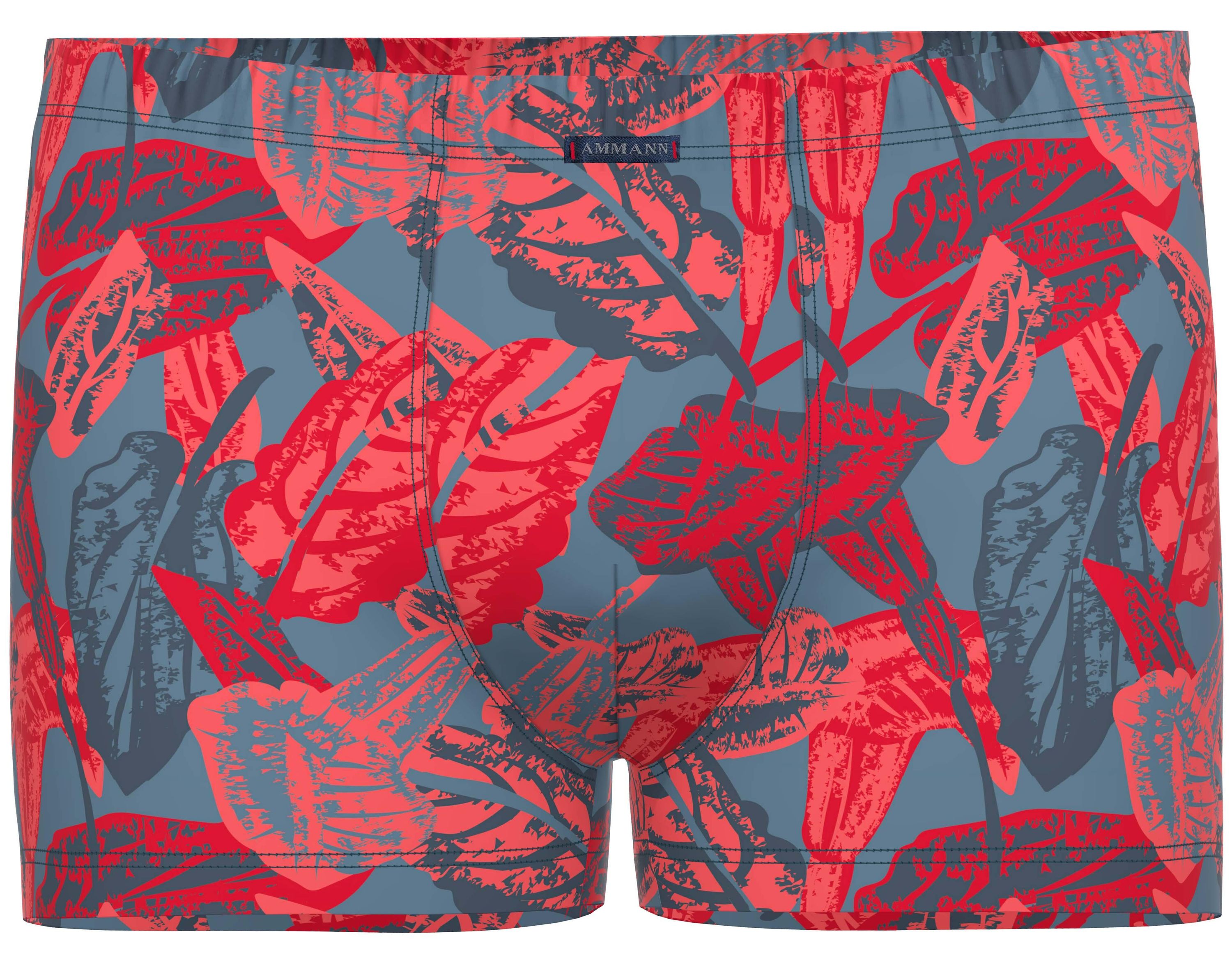 Retroshorts aus Baumwolle - 225 - Rot