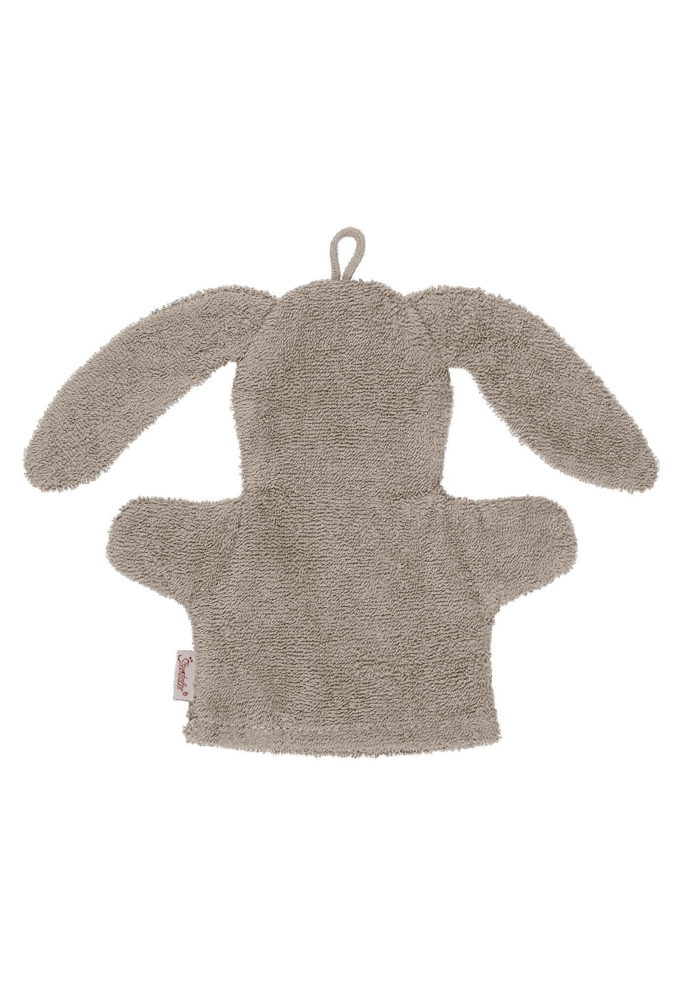 Waschhandschuh HANNI - 913-sand - Braun