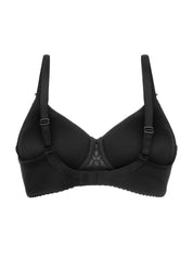 Spacer-BH LOVELY LOTUS mit Bügel - 004-Schwarz - Schwarz