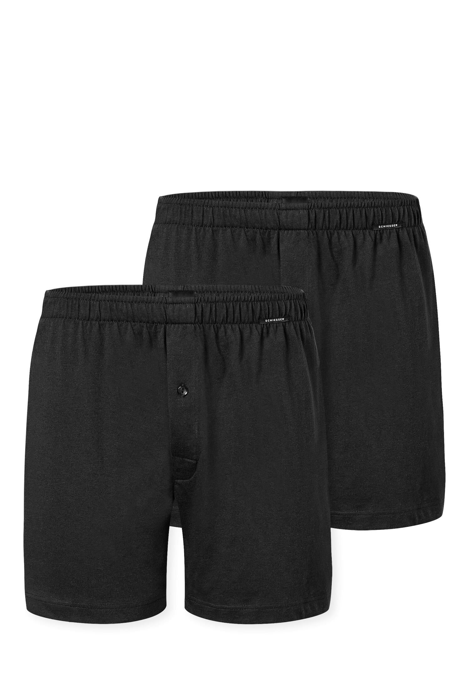 2PACK Boxershorts - 000-schwarz - Schwarz