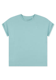 Schlafshirt aus Baumwolle - 713-jade - Blau