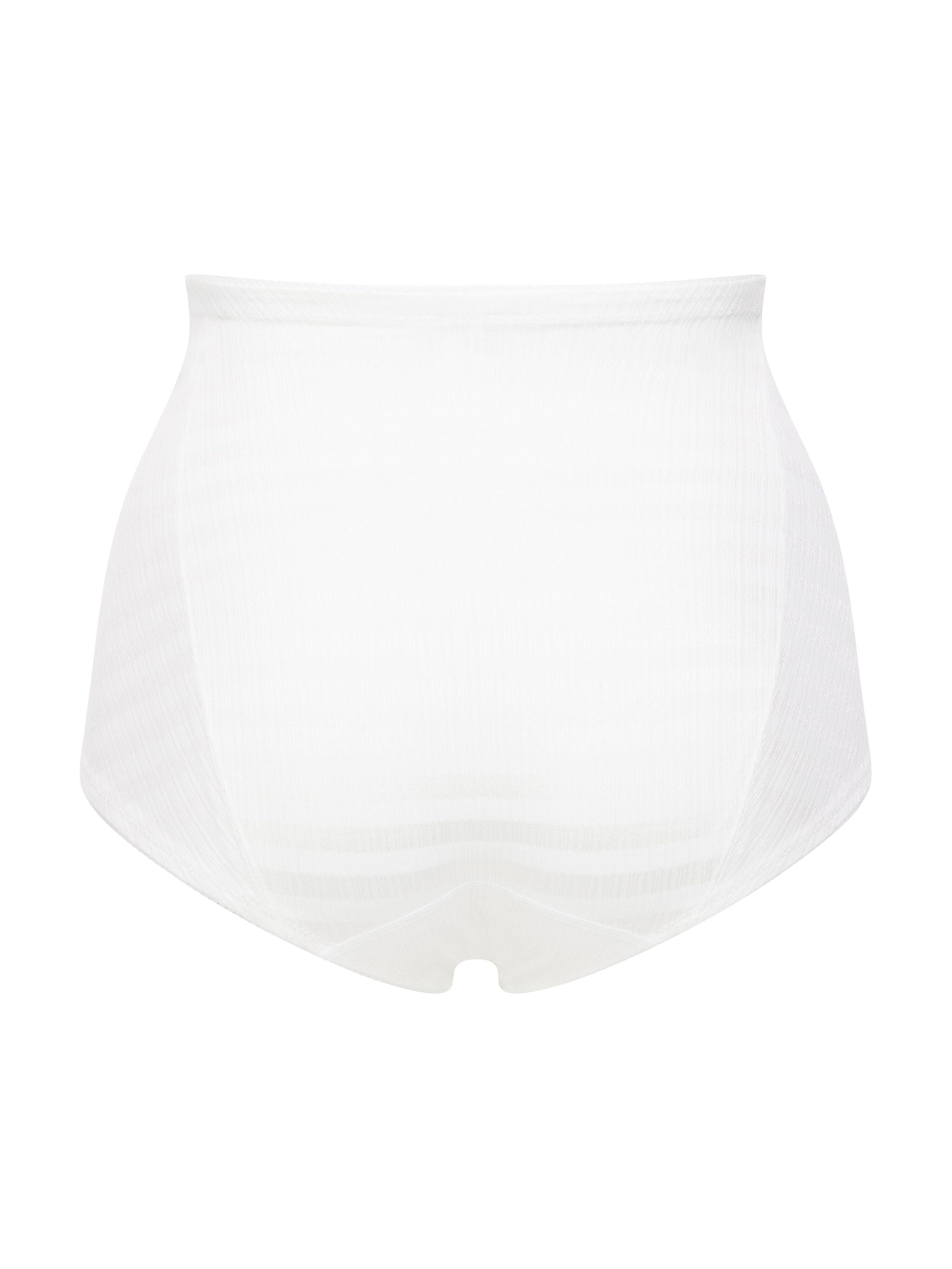 Taillenhohe Pants - 003-Weiss - Weiß