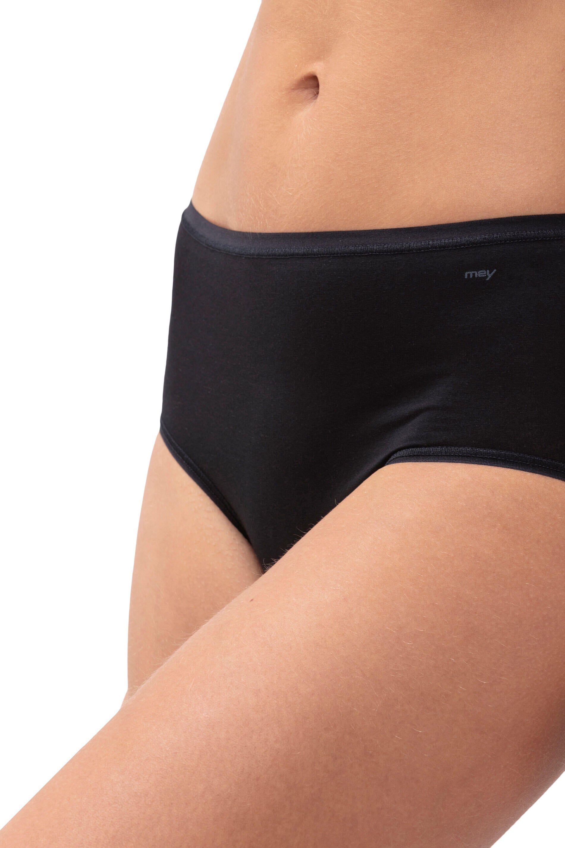 Taillen-Slip Serie Superfine Organic - 3-schwarz - Schwarz