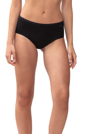 Taillen-Slip Serie Superfine Organic - 3-schwarz - Schwarz