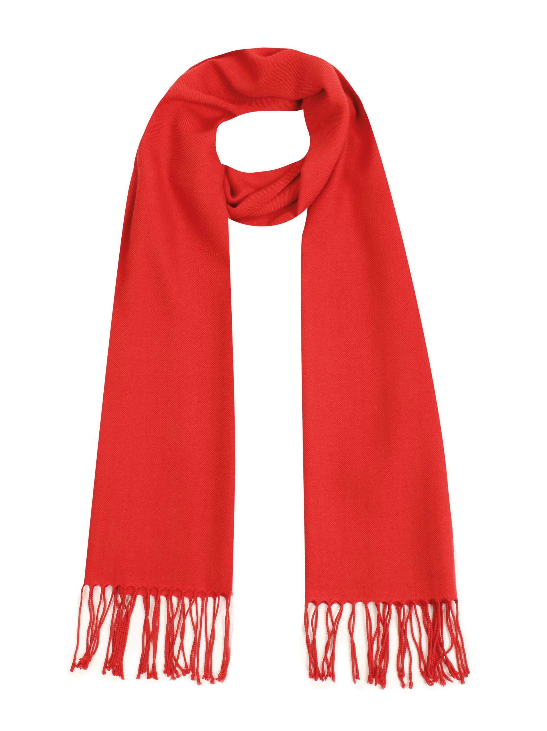 Schal PANOS 40x180 cm - 500-rot Variante - Rot