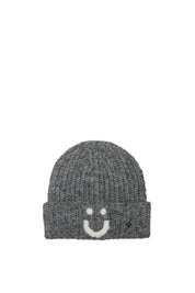 Strickmütze SMILE - 150-grau Variante - Grau