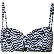 Bikinioberteil MAGGY II - 104-WAVES - Schwarz | Weiß