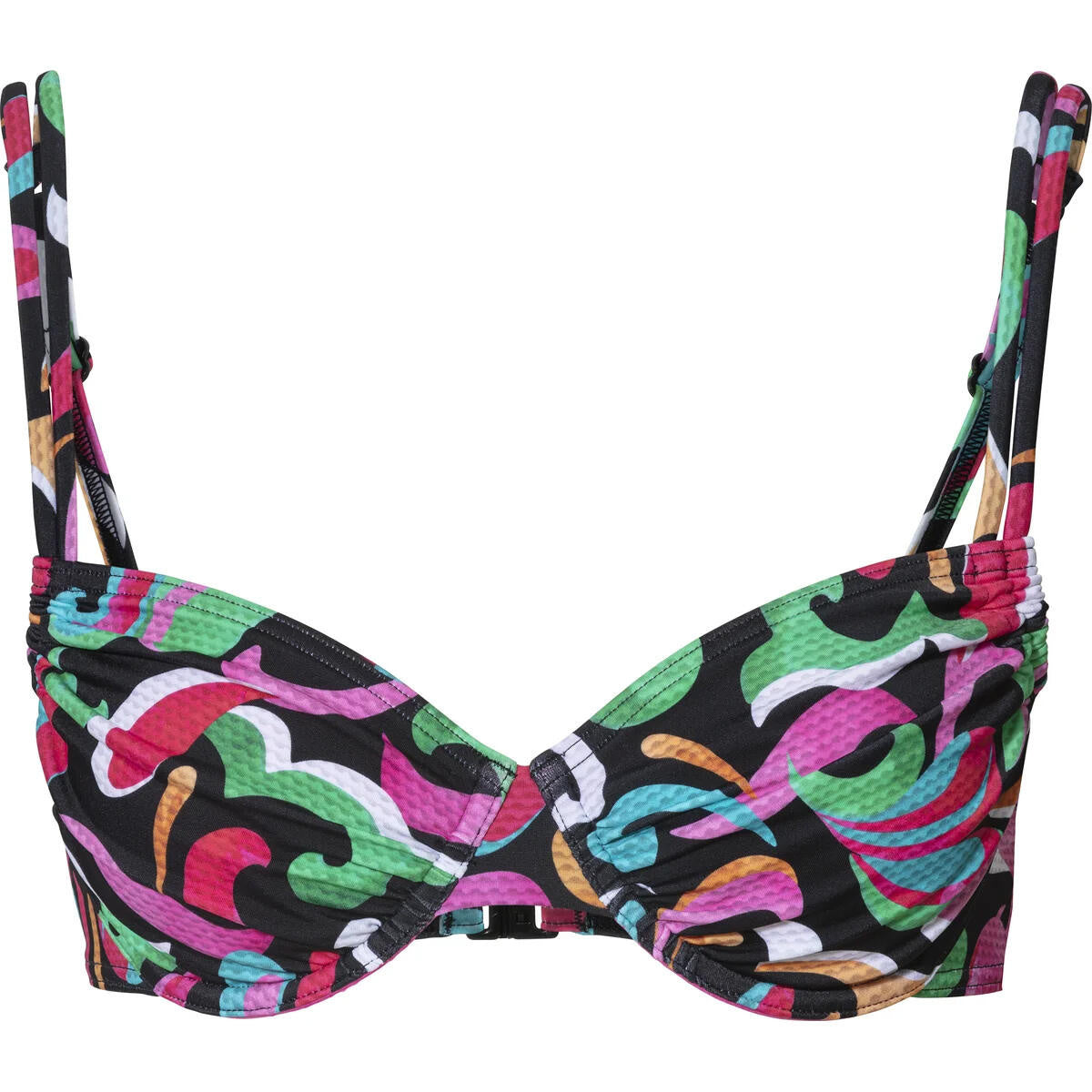 Bikinioberteil MALISA II - 102-PAISELY BLACK - Mehrfarbig