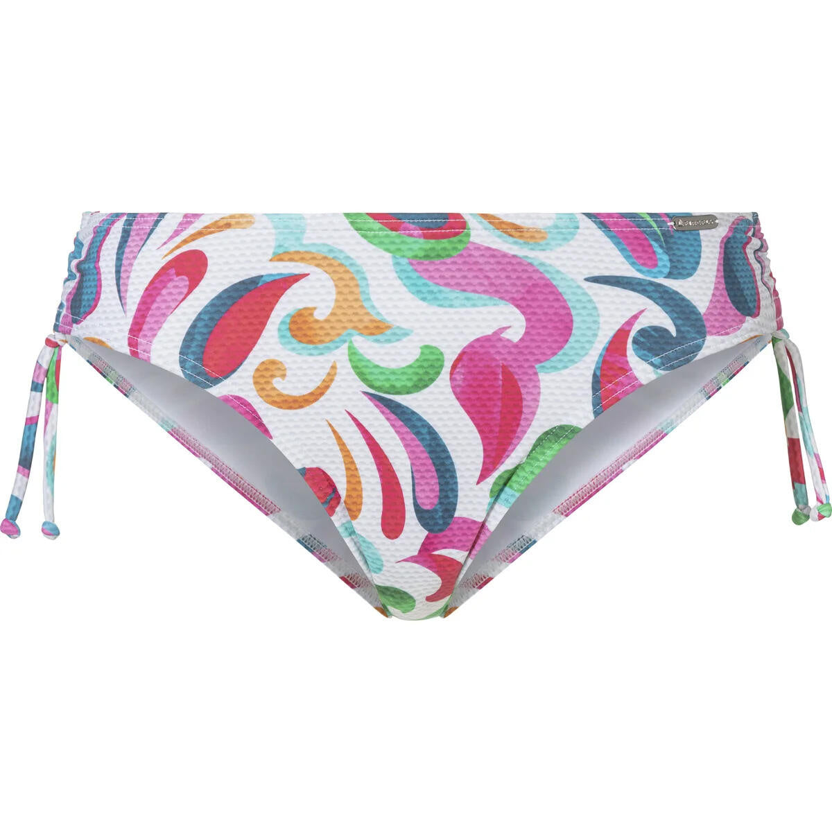 Bikinihose ELLY II - 103-PAISELY WHITE