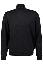 Strickpullover mit Rollkragen - 591 - Grau