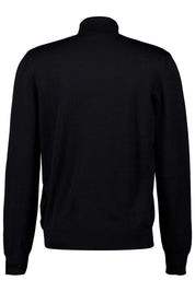 Strickpullover mit Rollkragen - 595 - Schwarz