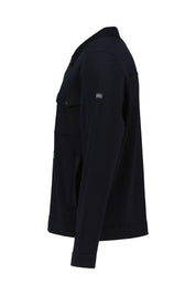 Overshirt aus Merinowolle - 399 - Blau