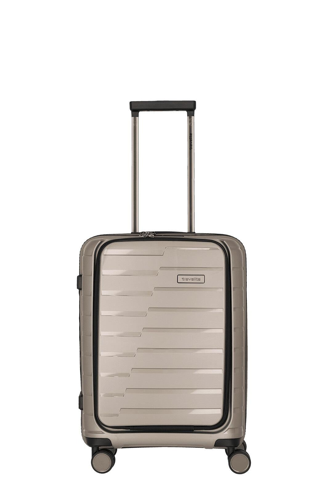 Reisekoffer Trolley AIR BASE S+ - 40-Champagner - Gold