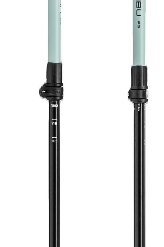 Wanderstöcke KHUMBU AS - 2220-schwarz-grün - Grün | Schwarz