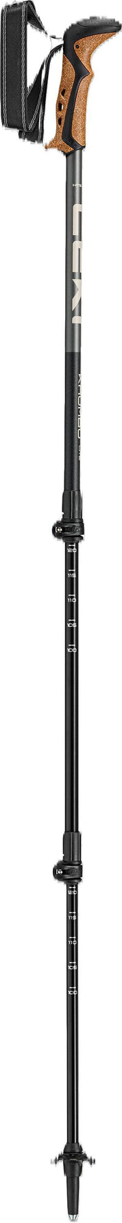 Trekking-Stöcke KHUMBU LITE - 2214-schwarz-braun - Schwarz