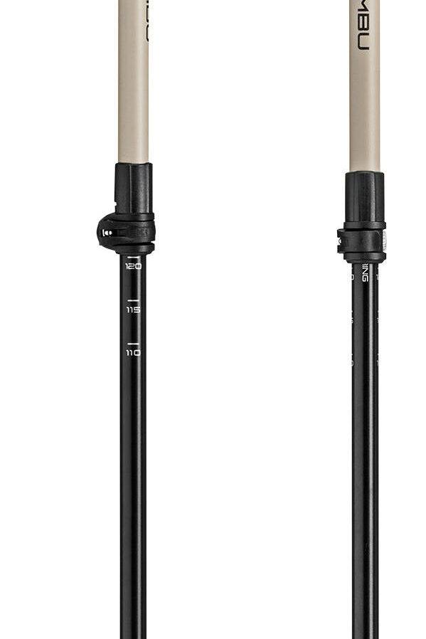 Trekking-Stöcke KHUMBU - 2214-schwarz-braun - Braun