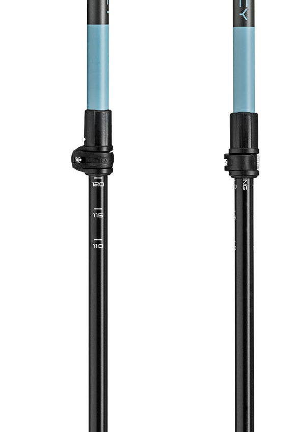 Trekking-Stöcke LEGACY - 1821-blau-grau - Grau