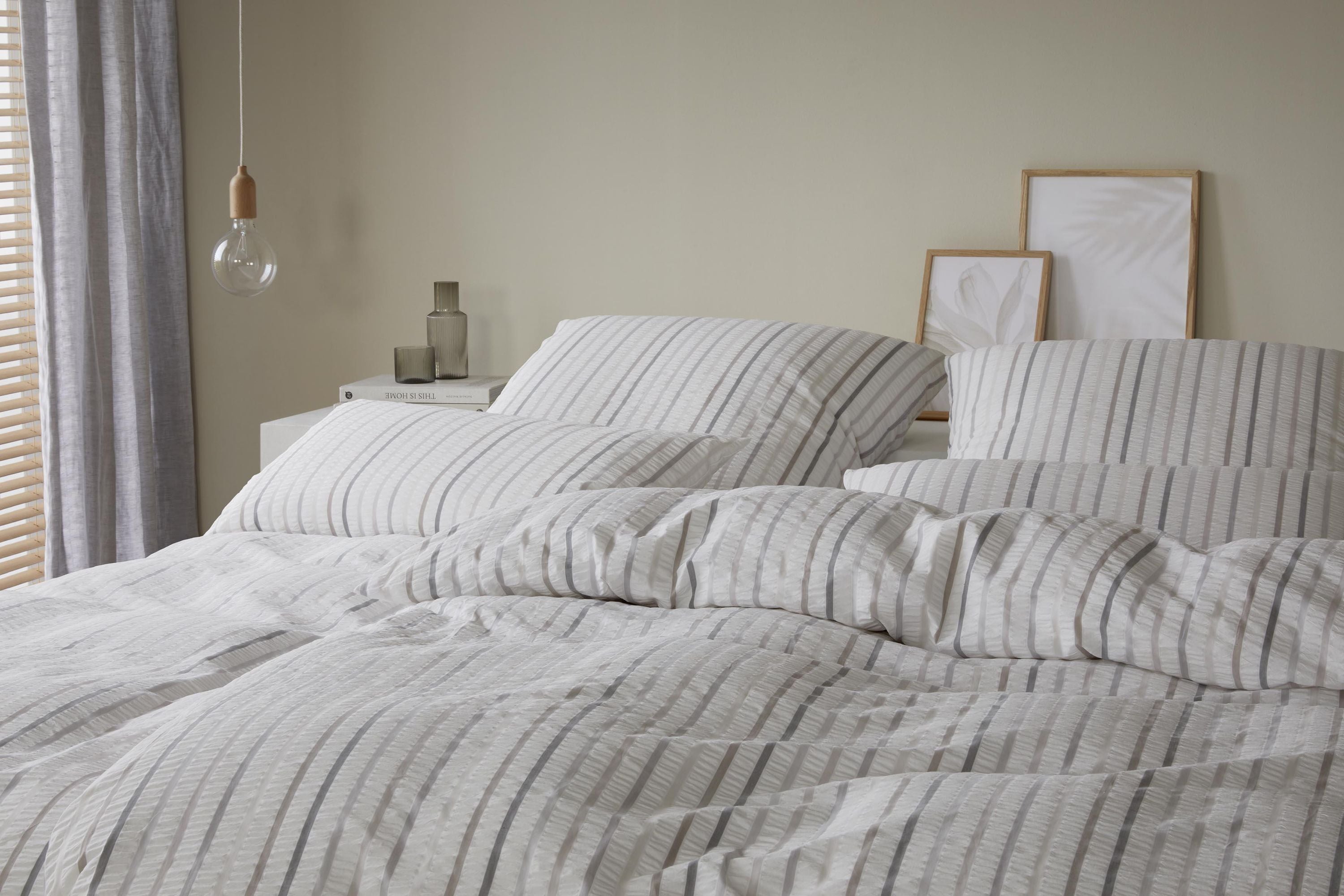 Bettwäsche PAULA Baumwolle - 000007 - Weiß