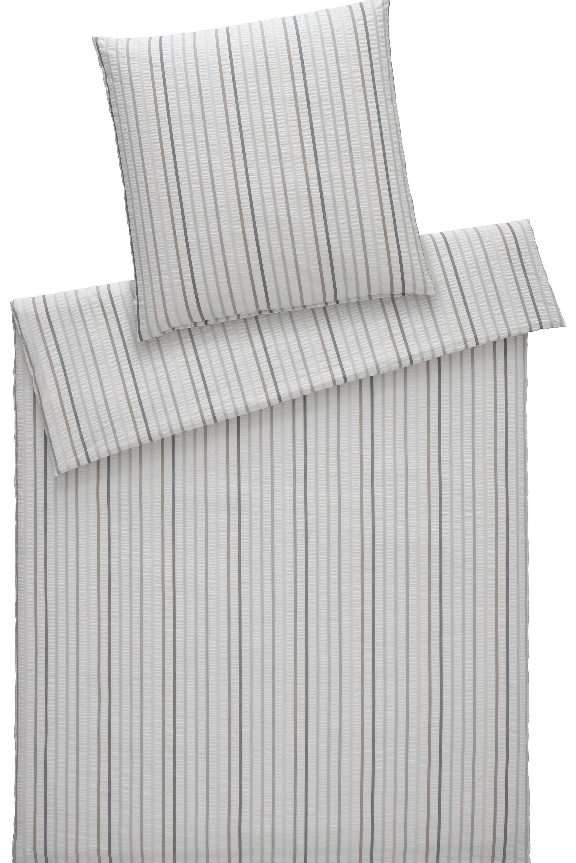 Bettwäsche PAULA Baumwolle - 000007 - Weiß