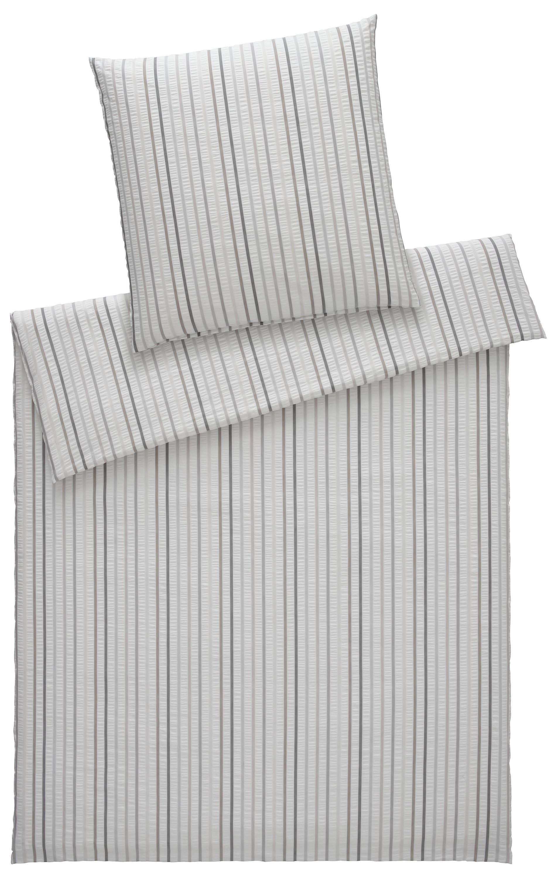 Bettwäsche PAULA Baumwolle - 000007 - Weiß