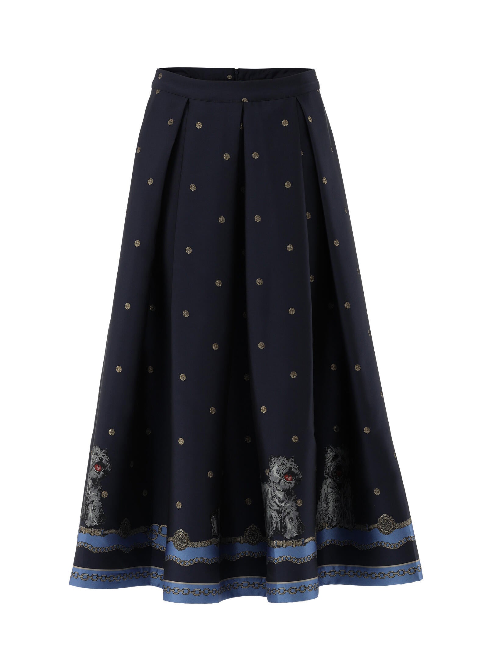 A-Linie-Rock RANALY Midi - 792 - Blau