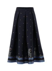 A-Linie-Rock RANALY Midi - 792 - Blau