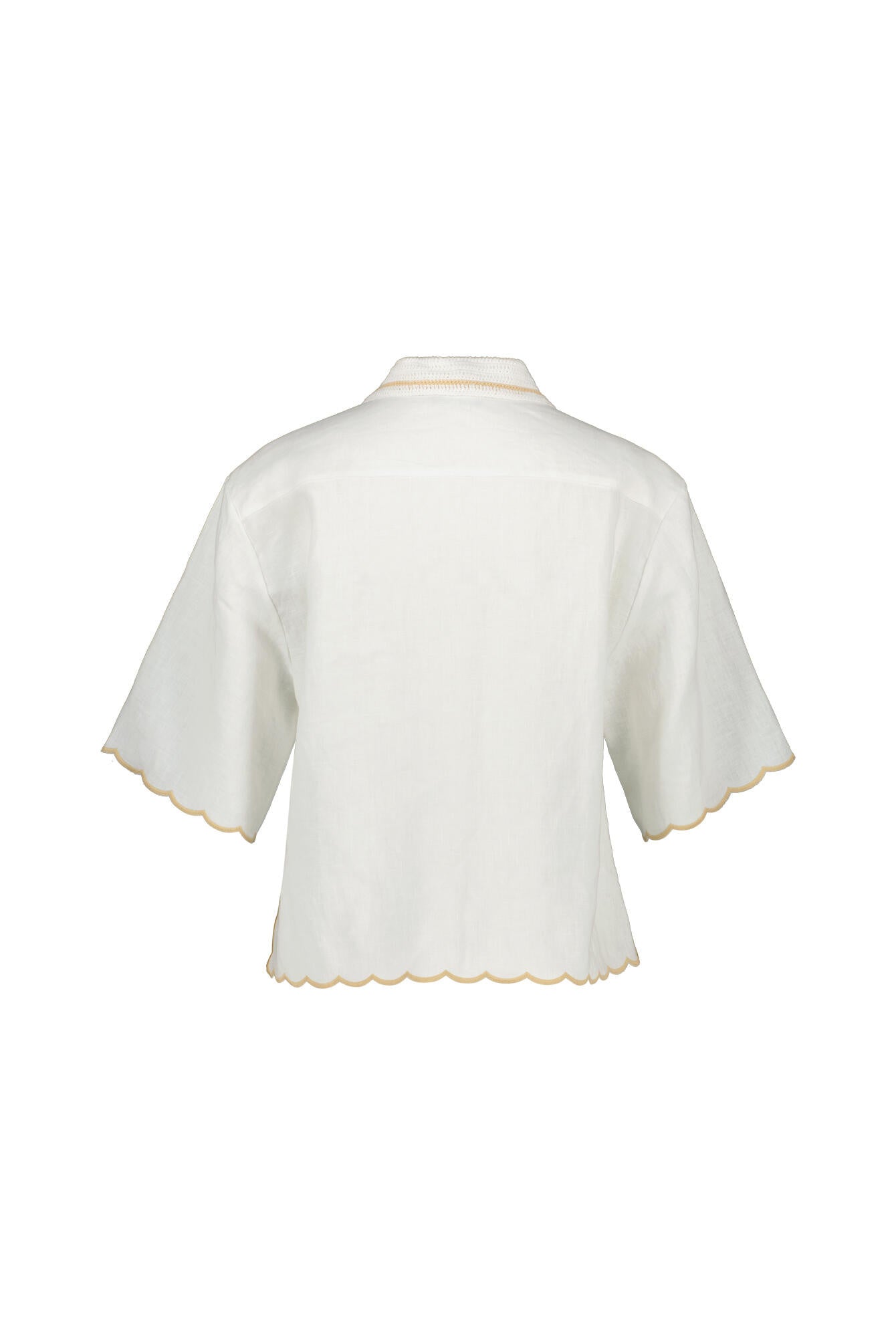 Leinenbluse TAISHA - 100 - Weiß