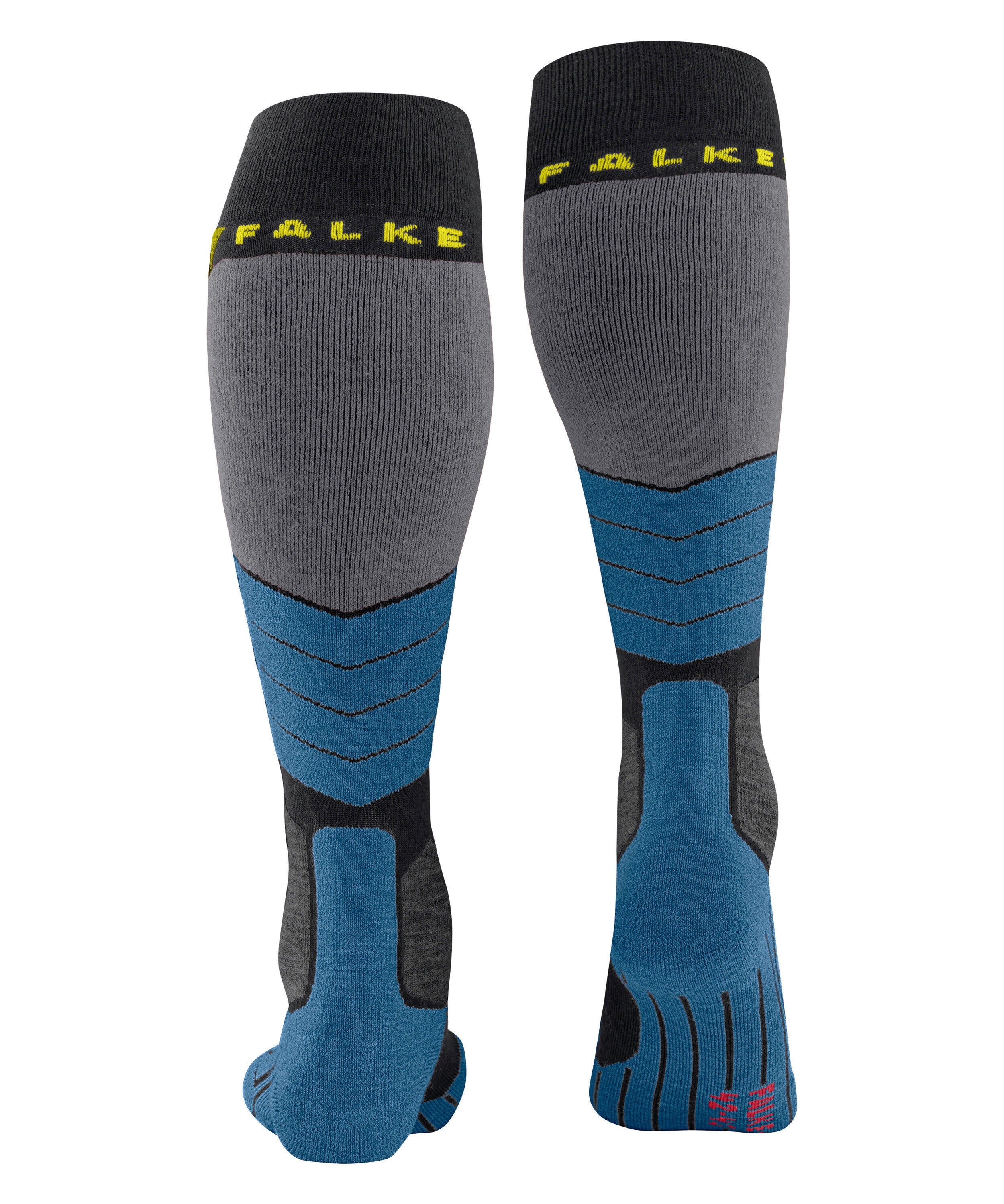 Skisocken Intermediate M - 3001 black - Blau