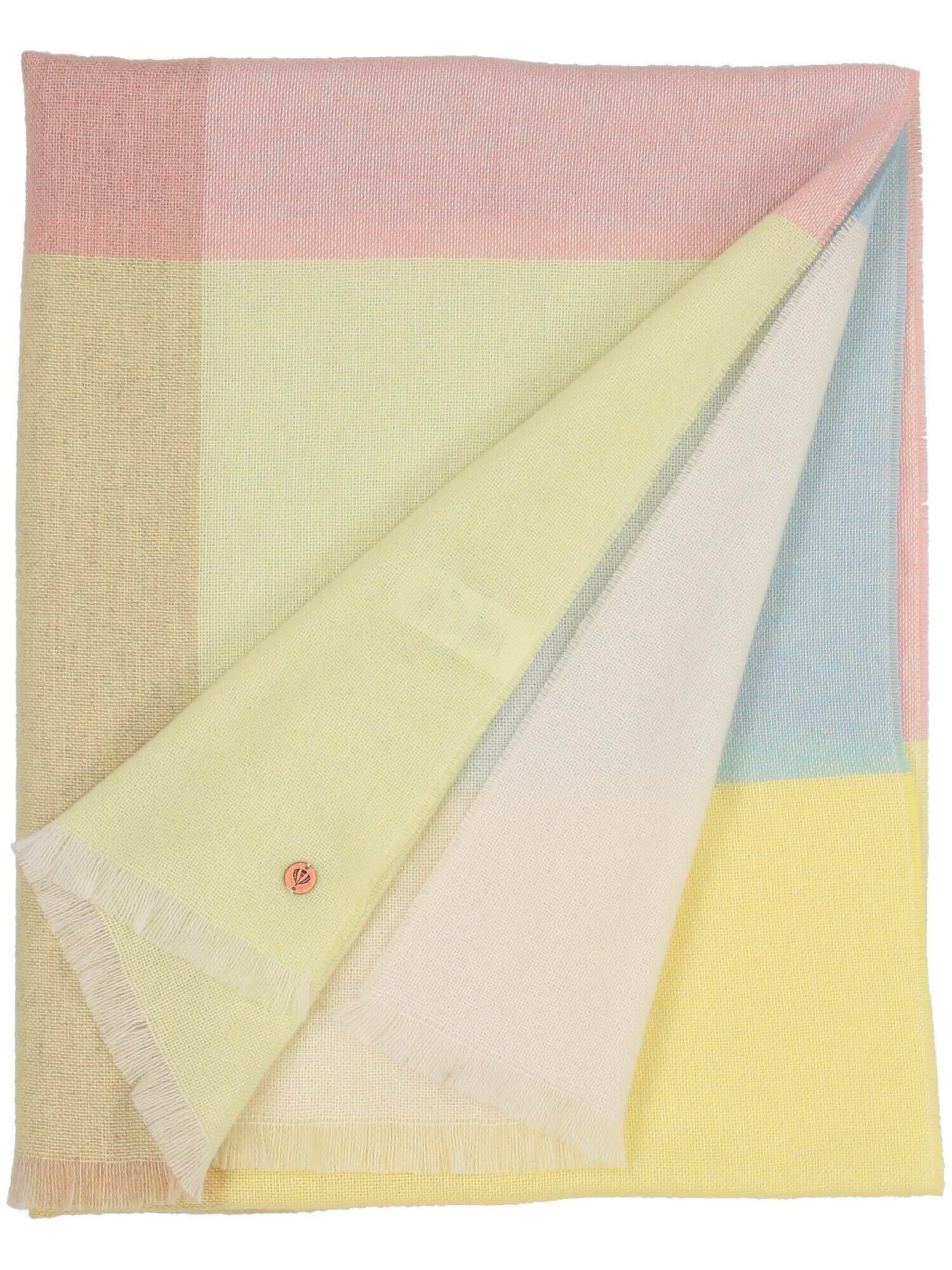 Schal in Blockfarben - 703 - Mehrfarbig