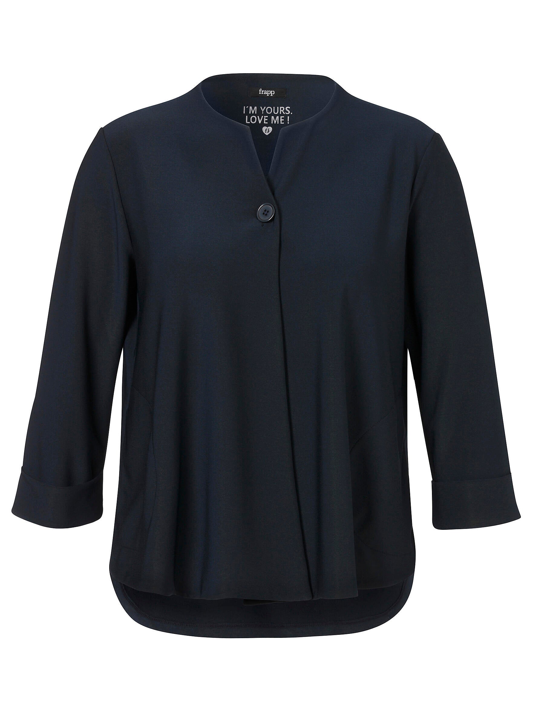 Jacke mit Dreiviertelarm - 814 - Blau