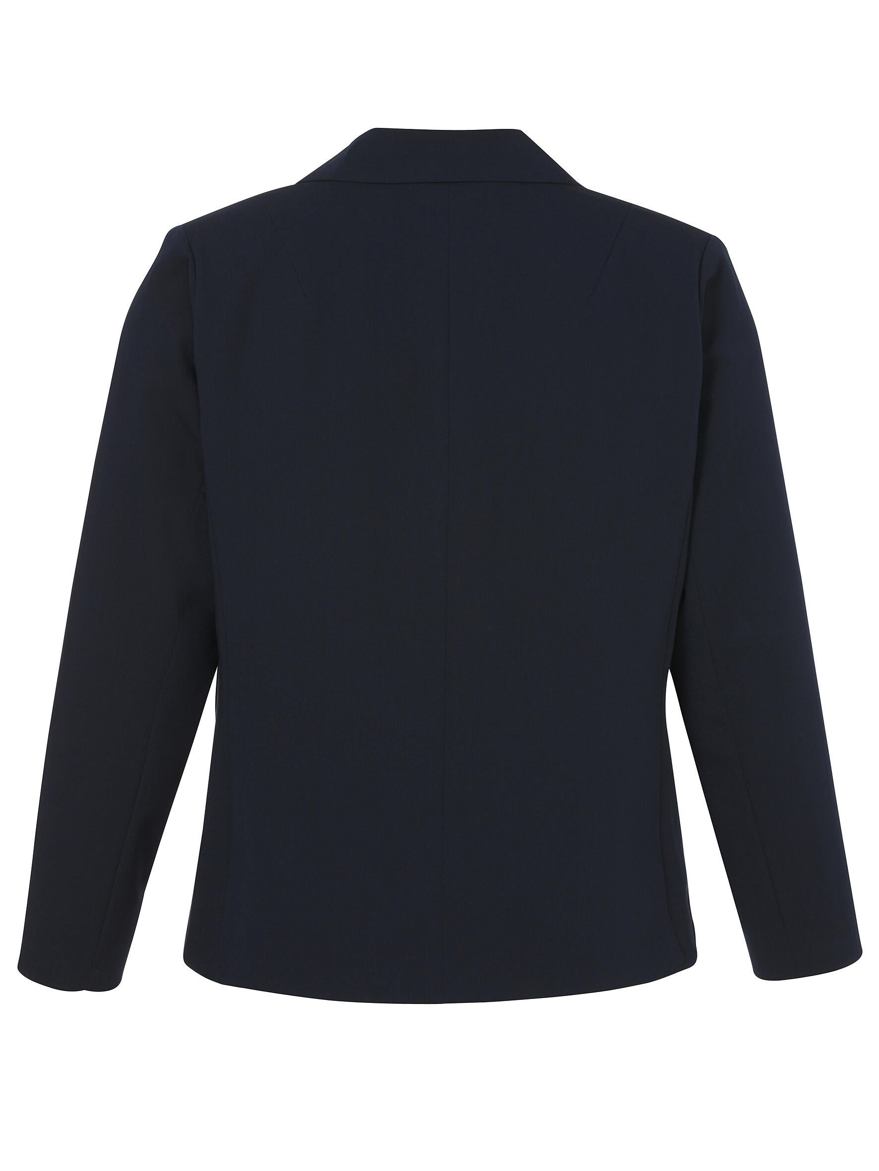 Blazer mit Paspeltaschen - 804-navy - Blau