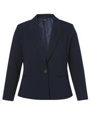 Blazer mit Paspeltaschen - 804-navy - Blau