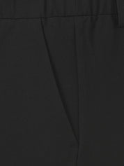 Stoffhose Straight Leg - 104-black - Schwarz