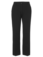 Stoffhose Straight Leg - 104-black - Schwarz