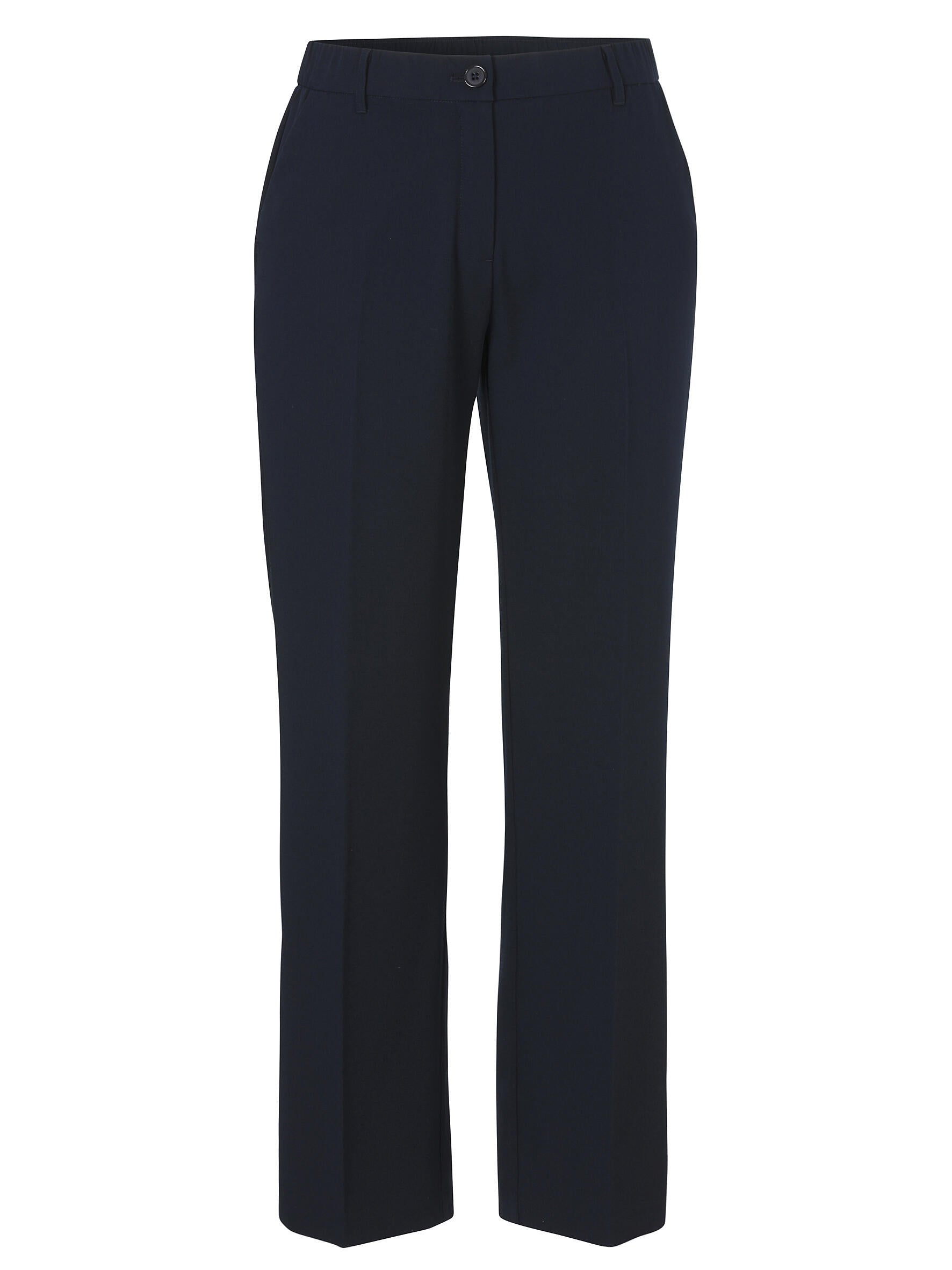 Stoffhose Straight Leg - 804-navy - Blau