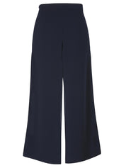 Hose Wide Leg - 804-navy - Blau