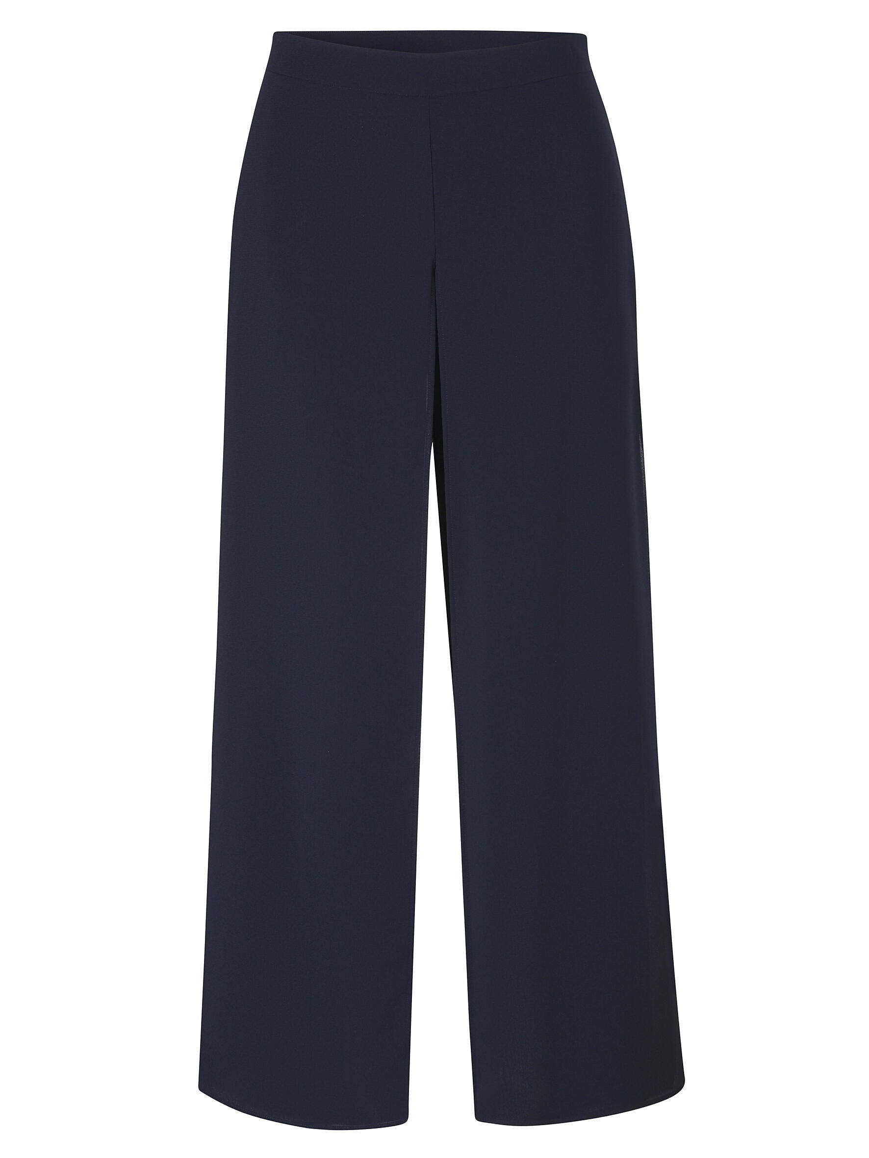 Hose Wide Leg - 804-navy - Blau