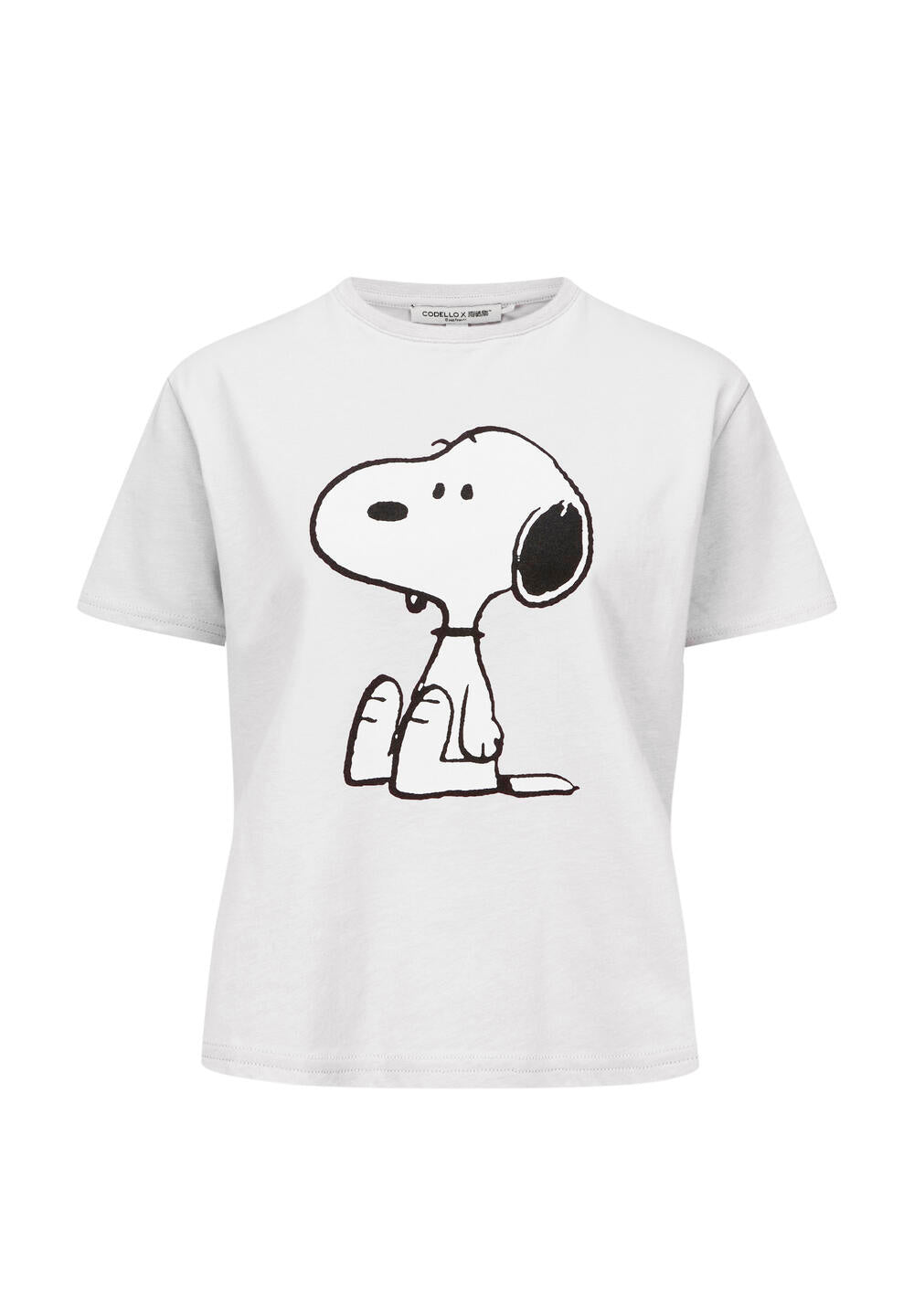 T-Shirt PEANUTS aus Baumwolle - WHI2 - Weiß