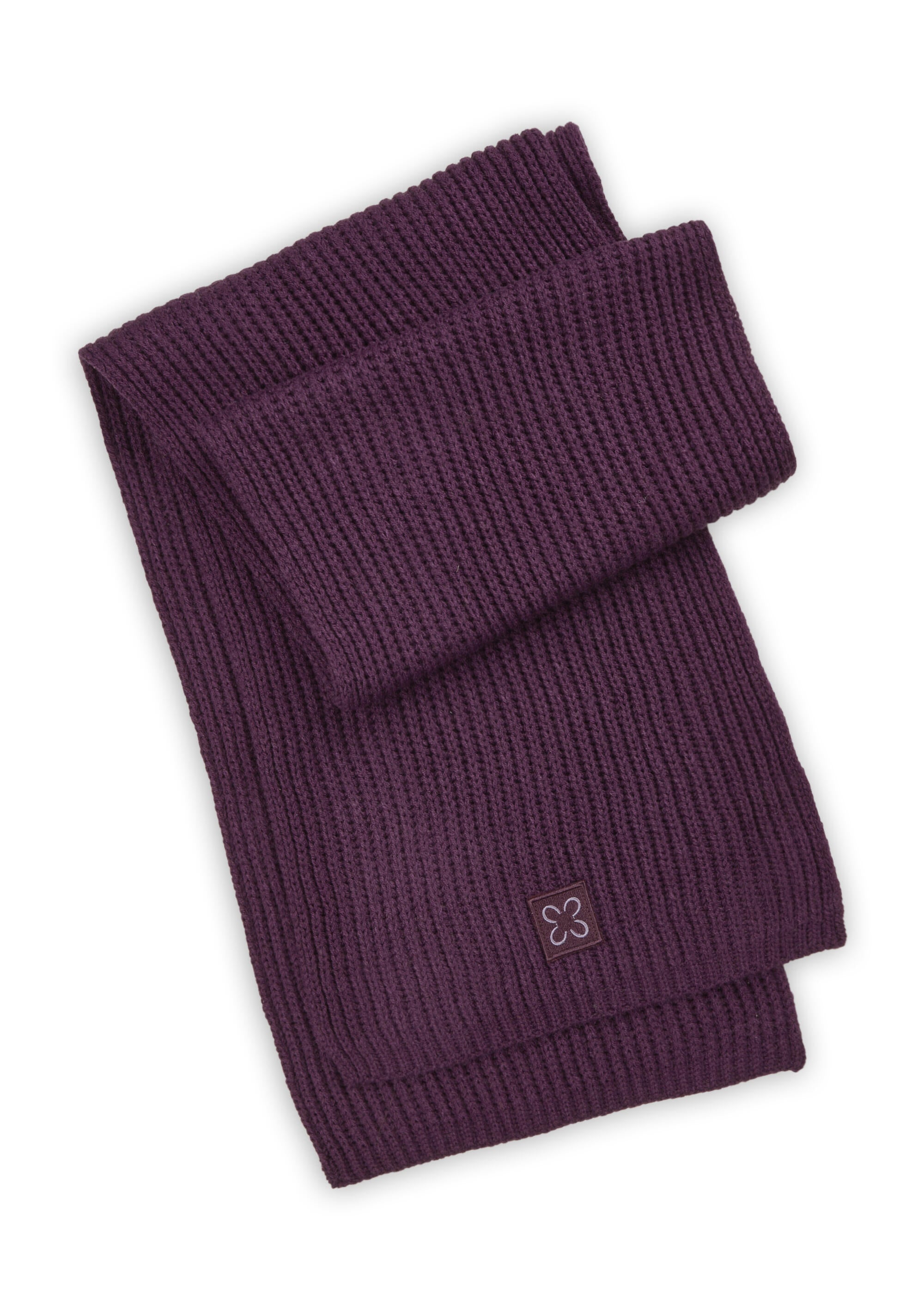 Gerippter Strickschal - LIL3 - Violett