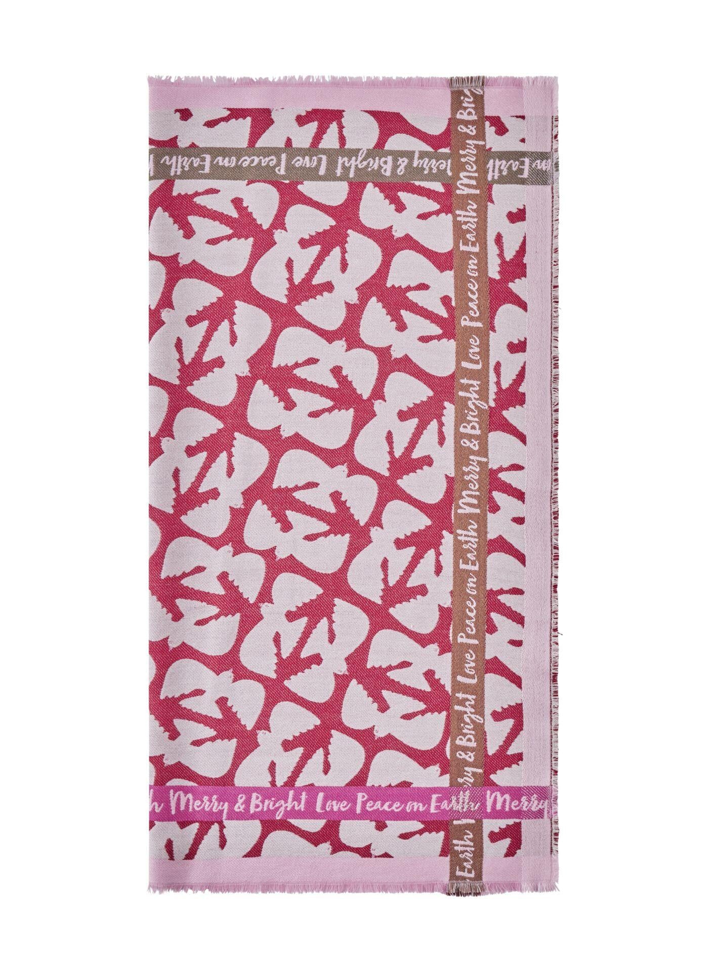 Tuch aus Wollmischung - RED2 - Rot