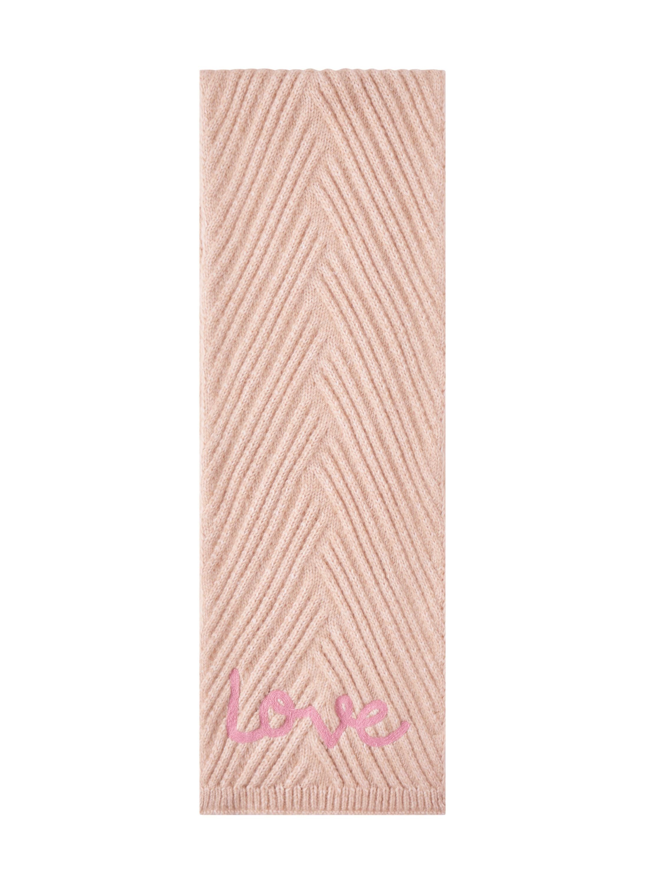Schal LOVE - BEI2 - Beige