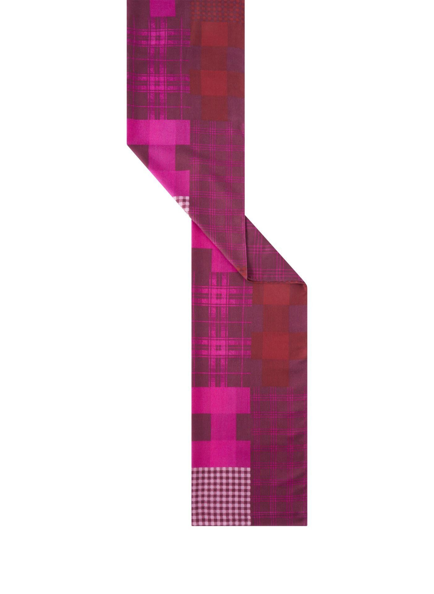 Schal kariert - RED3 - Rot