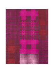 Schal kariert - RED3 - Rot