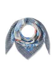 Tuch aus Baumwolle - BLU2 - Blau