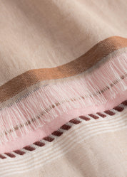 Schal aus Baumwolle - BEI2 - Beige