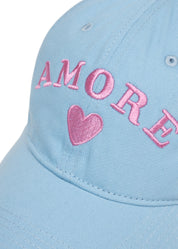 Cap aus Baumwolle - BLU1 - Blau